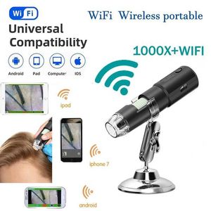 Home Beauty Strument HD 720p Health and Care Facial Scalp Micro Camera Wifi Wireless Skin Detector Examination Q240508