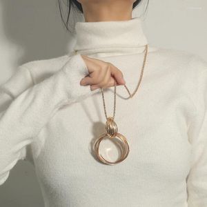 Серьги металлические подвески Длинные ожерелья для женщин Женщина Европа
