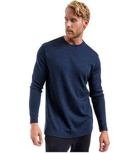 Mens 100 Merino Wool maglietta Thermal Men039s Base Strade Merino Wool Shirt Fila