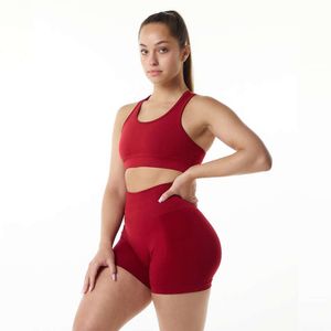 LU Zestaw 4 PSC Yoga Women Athletic Active Wear Set Gym Fiess Sets Ropa Deportiva Lemon Ll Gym Sport