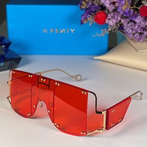 Fenty FT100103 Top Original High Quality Designer Solglasögon för Mens Famous Fashionable Retro Luxury Brand Eyeglass Fashion Design WOM 301Z