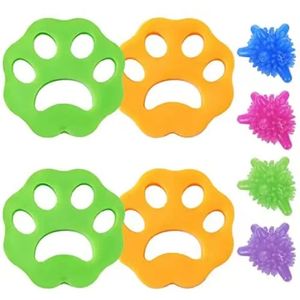 Pet Hair Remover Washing Machine Accessory Cat Dog Fur Lint Hair Remover Clothes Dryer Reusable Cleaning Laundry Dryer Catcher