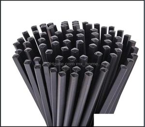 Choquesticks chineses Black Melamine Posking Restaurant Restaurant Dinner 235cm Drop Drop Deliver