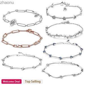 Цепь 2024 Новые женщины S925 Qixi Day Day Decorative Chain Gold Gold Chain Diy Jewelry Gift XW415252