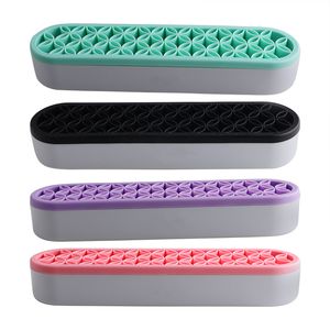 Beracky High-Quality(8.2" x 1.97" x 1.3" ) Silicone Dabber Tool Slide Stand Holder Versatility Organizer Box