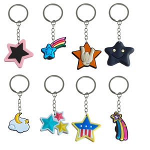 Key Rings Star Keychain For Goodie Bag Stuffers Supplies Keychains Party Favors Keyring Backpacks Suitable Schoolbag Tags Stuffer Chri Otabe