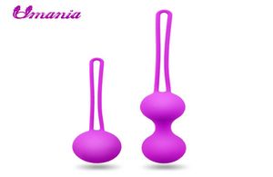 2PCS Kegel Wcisłe kulki do ćwiczeń orgazmy Masaż produkty Wibratory zabawki dla kobiet Pochwa Gejsza Kulka C190105018835705