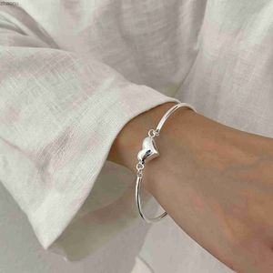 Cadeia simples% S925 Sterling Silver Jewelry Love Jewelry Wedding Party Decoration Presente XW