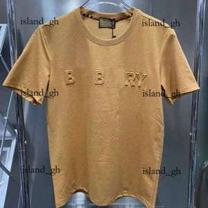 Mens Designer T Shirt Bbr Round Neck Black White Brown T Shirt Woman Short Sleeve Shirts polo t shirt Men Women Sweatshirt 3D Letter Printing Cotton Size M-XXXXXL 12