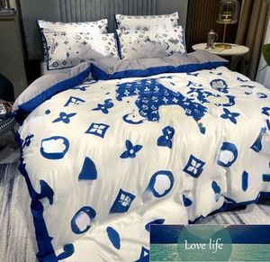 Quilt Cover Washed Cotton Bedding Bed Sheet Four Seasons Single Student Dormitory Quilt Top Quality