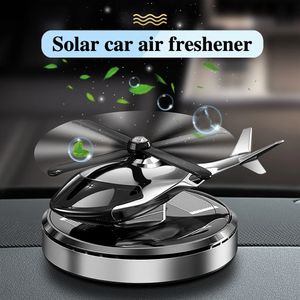 Solar Car Air Freshener Helicopter Propeller Fragrance Supplies Interior Accessories Decor Flavoring Original Perfume Diffuser 240506