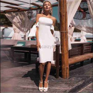 Casual Dresses Designer Dress Women's Fashion Sexig BRA One Line Collar Spliced ​​Dress Plus Size Dresses