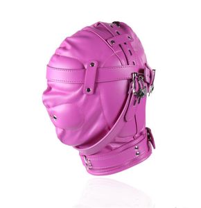 Sex Games BDSM Sex Head Head Hood Mask Headgear Rondage раб для пар фетиш -эротические флиртовые игрушки для женщин и Men5674099