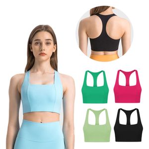 Square Neck Sports Bra Racerback Allenamento Top per donne Y Back Sports Bra Crop Top Topd Top Top Yoga