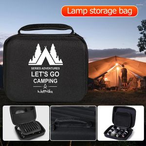 Stume da stoccaggio multifunzione da campeggio sacca da campo da campeggio lampada da tenda in nylon portatile accessori per lanterna per esterni organizzatore per custodia GZ