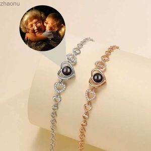 Chain S925 Silver Personalized Customized Photo Project Photo for Girlfriend Lover Jewelry Mothers Day Gift XW