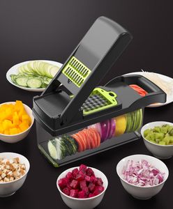 Cortador de vegetais de cozinha Multifuncional Mandolina Slicer Fruit Potato Peeler Cenário Ralador Acessórios da cozinha Ferramenta vegetal6588700