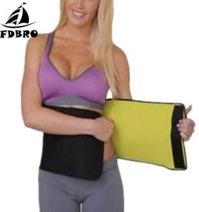 Atmungsaktierbarer schlanker Taillengefühl trainieren Abdominalentgürtel Body Trainer Gürtel Neopren Schweißstütze7516237