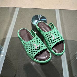 Tasarımcı Ayakkabı Sandalet Yaz Erkek Kadın Kızlar G Slingback Topuklar Yeni Elektrikli Düz Terlik Kumaş İthal 5.8 01