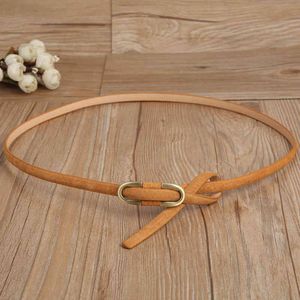 Flying Art Suede Ladi Fashion High Quality Belt Simple Drs Sweater Accsori Leather Belt 338a