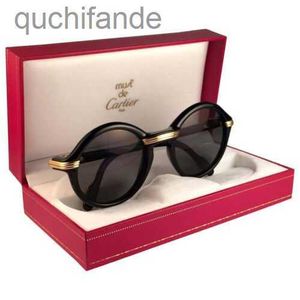 Counter High Quality Carter Sunglasses Designer Mulheres Cabriolet Art 49mm Gold Gold Golds 18k Gold France com logotipo real