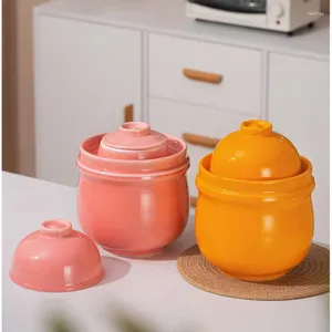 Storage Bottles Household Large Kimchi Jar Sealing With Cover Sour Pickle Pot Jingdezhen Ceramic Food Container Multifunctional Kitchen
