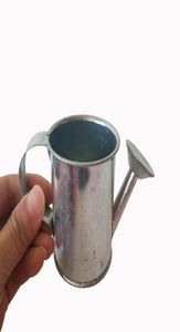 D55xH55CM Planter Party Favors Mini Watering cans pure tin box Iron pots metal decorative garden theme8585623