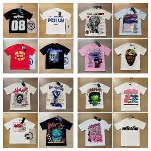 Herr- och kvinnors designer T-shirt Högkvalitativ hiphopstil Kort ärmbrev tryckt Pullover Round Neck T-Shirtchaopai S-XL