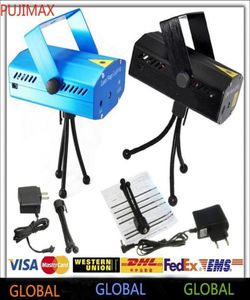 Holiday Blue Mini Laser Bühnenbeleuchtung 150 MW Mini Greenred LED Laser DJ Party Bühne Hell Black Disco Dance Floor Lights2286140