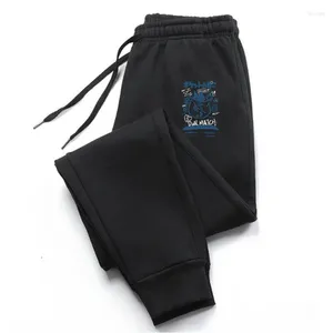 Pantaloni da uomo joggers joggers pantaloni della tuta stampata pantaloni streetwear pantaloni muscoli stampati maschi s-xxxl