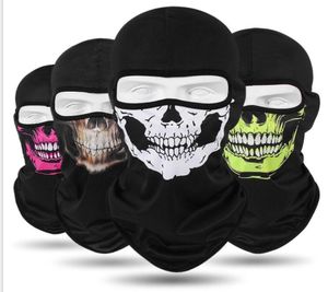 Halloween cosplay cykel skidskalle paintball mask full ansikte camo masker spöke scarf bandana varmare party pannband magiska turban bal3005351