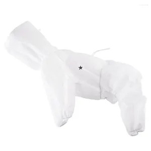 Abbigliamento per cani Elastico Elastico Elastico Abbigliamento protettivo ad alto collo unisex Unisex Non tessuto Dust a prova di polvere sottile in costume da pet leggero leggero