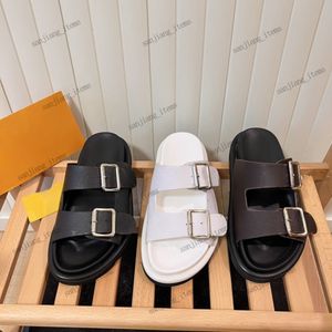 35-42 размер блокировки плоские мулы тапочки женщины дизайнерские сандалии летние ботинки бассейн подушка комфорт слайды парижские винтажные двойные шлепочные шлепанцы для шлепок.