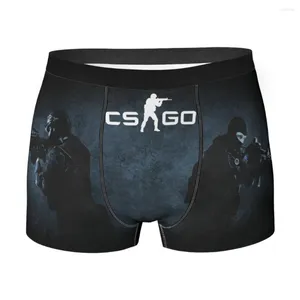 Underpants Seal Team 6 Man's Boxer Briefs Underwear 3D Game Counter Strike Highly Breathable High Quality Birthday Gifts