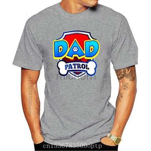 Men's T-Shirts Dad Patrol Shirt Dog Fun Birthday Gift Party Black T-shirt Size S-3XL Birthday Gift T-shirt d240509