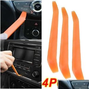 BADGI DELLA AUTO Plastica Strumento Strumento Radio Porta Pannello Clip Dash O Rimozione Praga Conversione portatile Riparazione di Crowbar Drop Deli Dhqjt