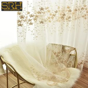 Finestra in chiffon da letto ricamato francese Finestra soggiorno Candata DEGENIZIONE DECURO DELLA LUMICO FROPRO GOLDEN FROPRO PERSONALIZZAZIONE 240426