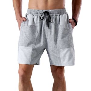 Lu Men Sport Shorts Sport Polyester Blank Gym Half Pants For Men Cotton Organic Shorts Man Lu Lemon LL Run Workout
