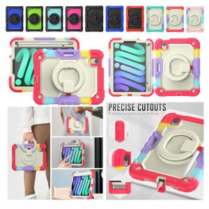 360 ° Cover Cover Cover Cover Case for iPad mini 4 5 6 Gen Gen Shockproof Kids Ament Ament