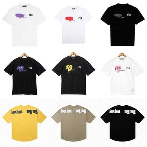 Mens Designer T Camisetas Moda Tshirt Men Shirt For Man Luxury Top T-shirt Crew Crew pescoço de manga curta Letra respirável Tee 20SS XL Branco Black Xtql