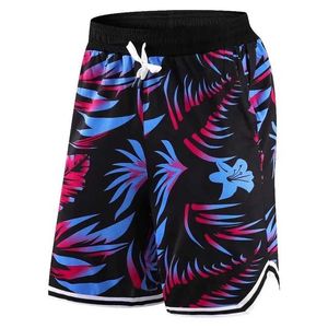 Shorts masculinos masculinos de basquete de basquete duplo com picada de bolso casual seca rápida shorts lentos