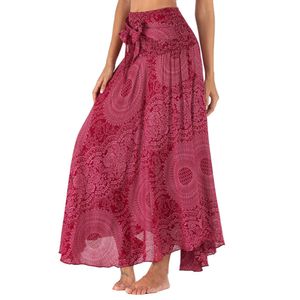 Designer Dress Womens Perspective Long Lace Perspective Round Neck Casht Thai Skirt Gonna da donna in spiaggia Due Swing Swill Swill Belly Dance Ball Dress 6RL1