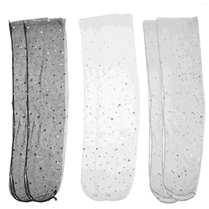 Women Socks 3 par Sock Women's Stocking Stuffers transparenta spets japanska strumpor