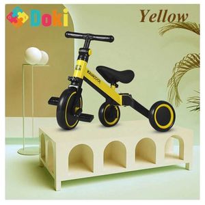 Strollers# Doki Toy Childrens Tricycle 3-in-1 Childrens Scooter Balance Bike 1-6 Years Ride on Car 3 Wheels Non-inflatable popular 2022 T240509