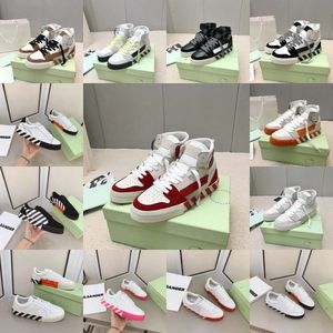 OW Low Office Canvas White Black Pink Blue Red Orange Dark Arrow Board Men Designer Casuary Shoes High Top fulcanized Sneakers