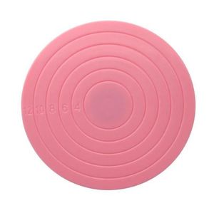 Torta di plastica Torna rotabile rotonda rotonda di decorazione della torta di torta tavola piastra cucina cucina fai da te strumenti per torta 4257132