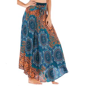 Tasarımcı Elbise Kadınlar Uzun Dantel Perspektif Yuvarlak Boyun Tayland Elbise Etek Plaj Tatil Kadın Elbise Etek İki Büyük Salıncak Etek Göbek Dans Topu NXH2