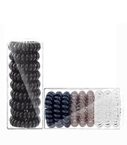 9 PC Bande per capelli elastici per le donne Accessori ragazze Cinetti carini Coil Coils 20214357603