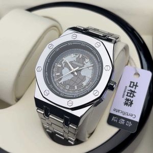 Guberson Wandering Earth Mechanical Watch Mens Waterproof Night Light Calendar Live Broadcast