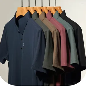 Polos maschile da uomo Stampa Polo Shirt estate Fashi